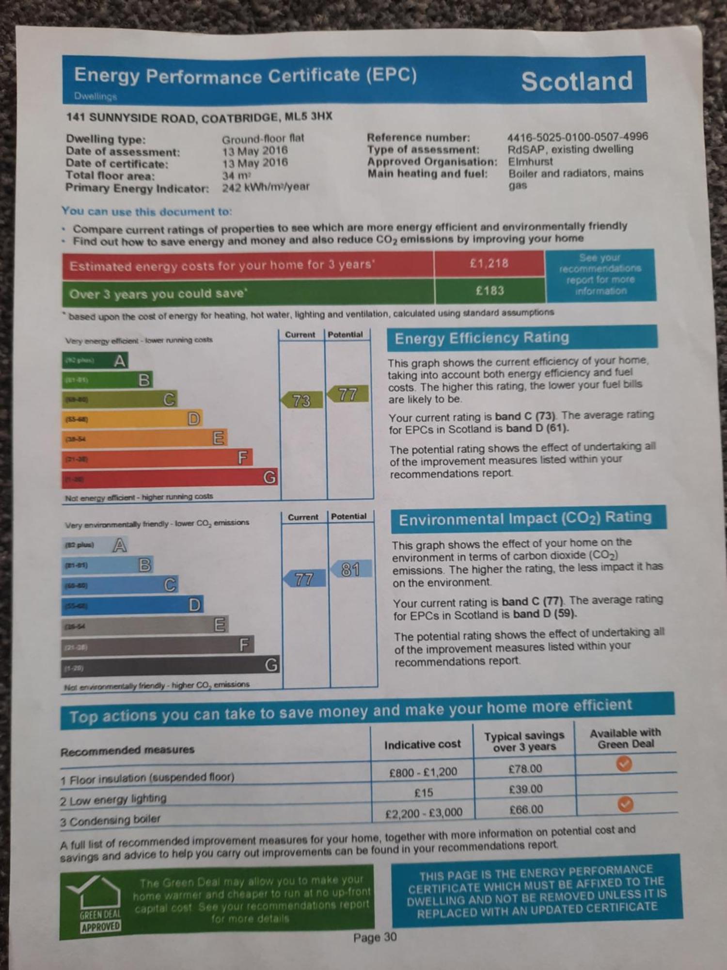 Sunnyside Apartments Coatbridge Bagian luar foto